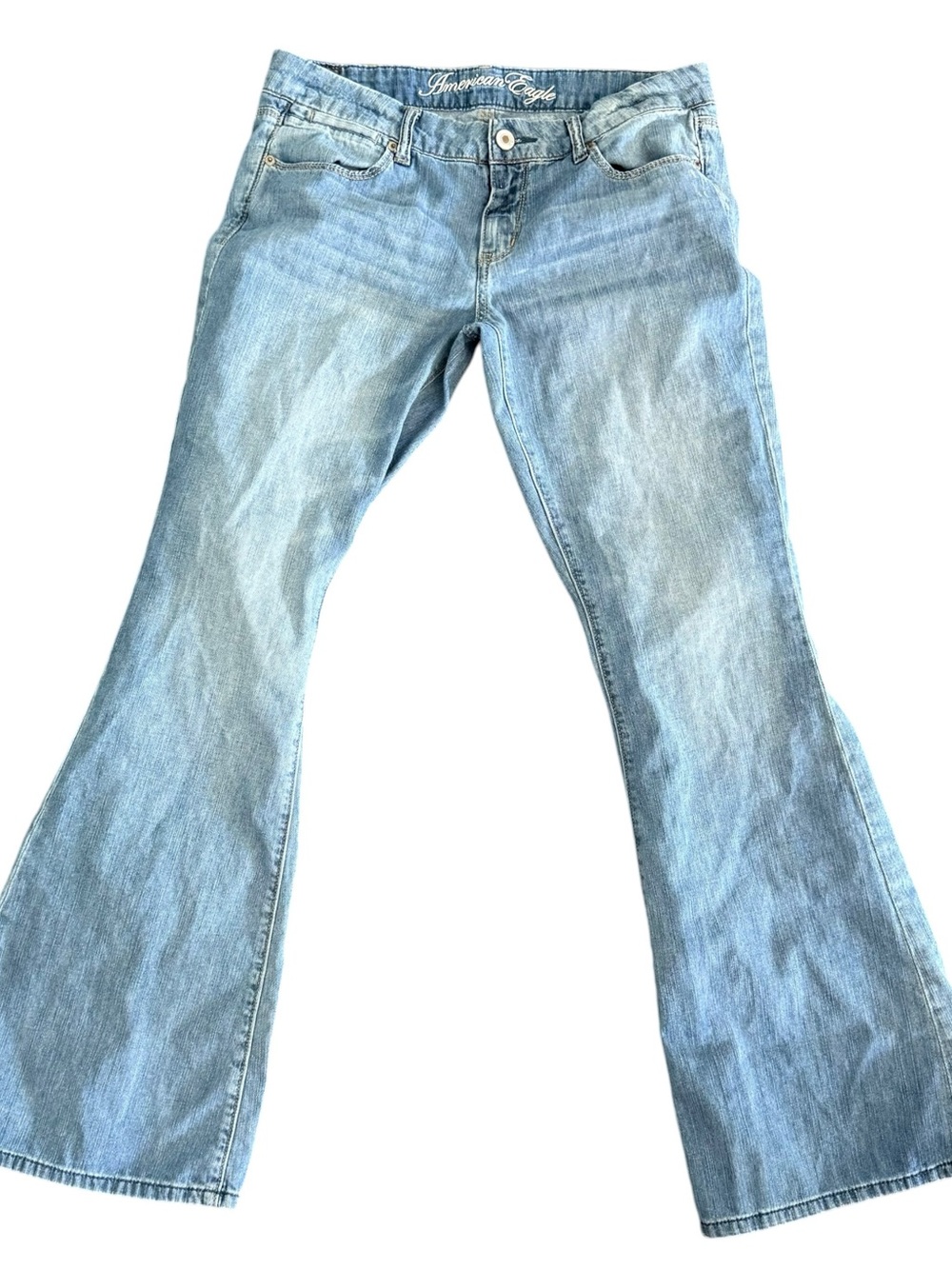 American Eagle Outfitters 8Reg Light Blue Flared Women's Jeans